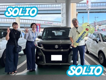 【　祝　】ソリオご納車式＾＾