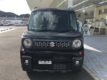 ＳＵＶな軽ハイトワゴン　スペーシアギア　展示車あります