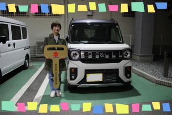 スペーシアギアご納車致しました！