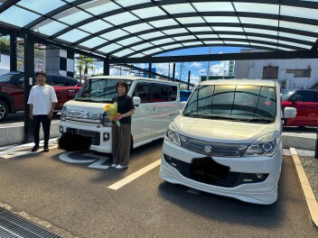 エブリイワゴン　N様　納車式