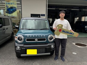 ハスラーご納車ありがとうございます！