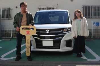 ソリオご納車致しました！