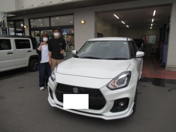 スイフトスポーツ　納車式です！