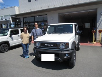 ジムニーシエラ　納車式です！