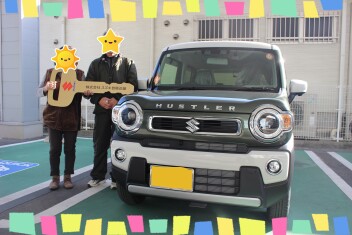 ハスラーご納車致しました♪