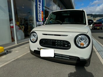 ラパンご納車させていただきました！