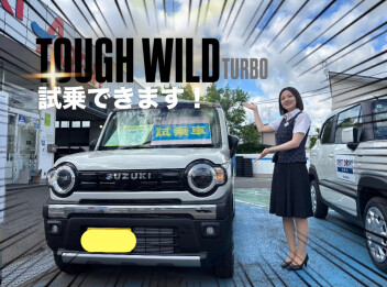 「NEWハスラー」試乗車！！