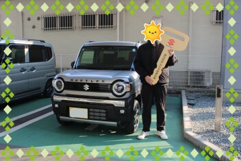 ハスラータフワイルドご納車致しました！！