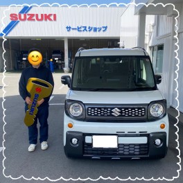 スペーシア納車おめでとうございます(*^^*)
