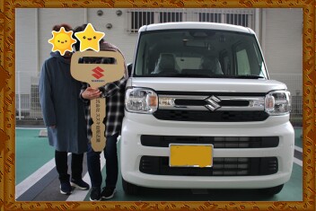 スペーシアご納車致しました♪