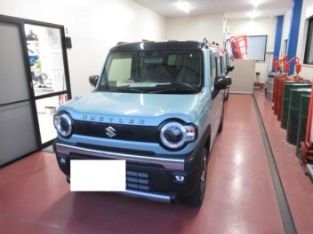 新型ハスラー　納車式です！
