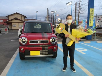 ハスラーご納車です☆彡