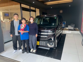 ☆スペーシアカスタムを納車しました☆