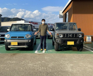 ハスラーからジムニーにお乗り換え♪