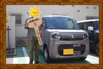 ワゴンＲスマイルご納車致しました！！