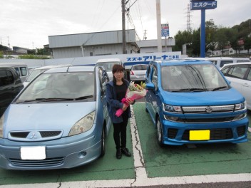 ☆W様　ワゴンＲご納車☆