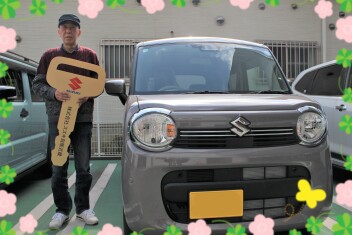 ワゴンＲスマイルご納車致しました！！