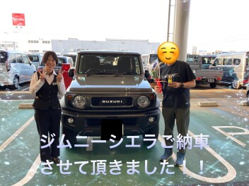 ☆ジムニーシエラご納車しました☆