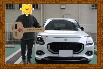 スイフトご納車致しました♪