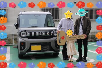 スペーシアギアご納車致しました！