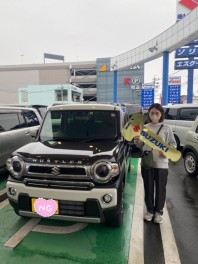 とってもオシャレ！ハスラーJスタイルⅡ　納車しました(^^)/