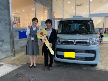 ご納車おめでとうございます♪