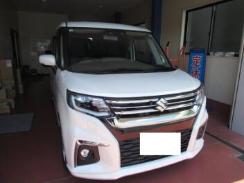 ソリオハイブリット　　納車式です！！