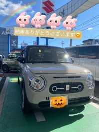 かわいい(^_-)-☆ラパンLC納車しました！