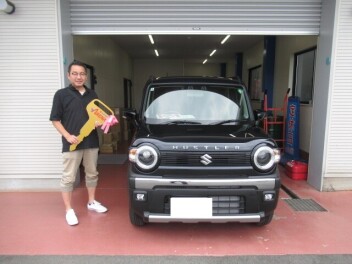 ハスラ－納車です。