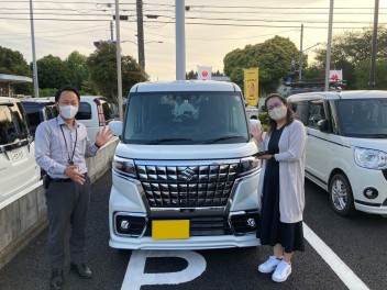 スペーシアカスタムご納車おめでとうございます！