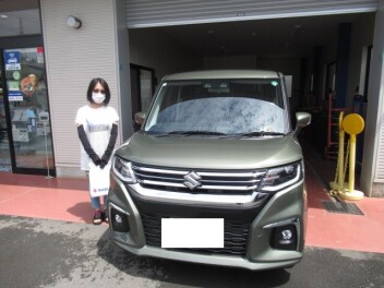 ソリオハイブリット　　納車式です！！