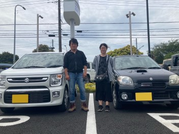 納車ラッシュ続きます！ワゴンRご納車いたしました♪