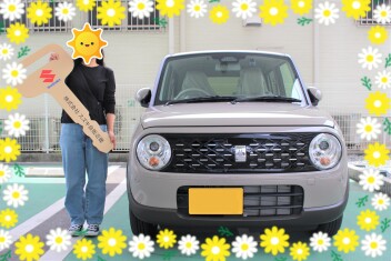 ラパンご納車致しました♪