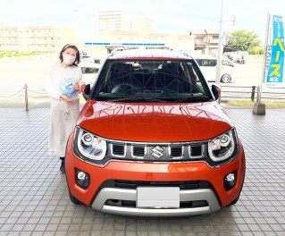 かわいいイグニスの納車おめでとうございます(#^.^#)