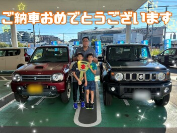 ジムニーノマドご納車おめでとうございます！！