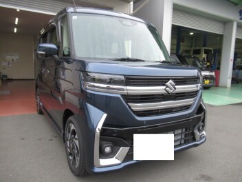 新型スペーシアカスタム　納車式です！
