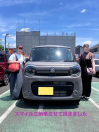 スマイルご納車させて頂きました