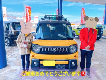 ☆スペーシアギアご納車おめでとうございます☆