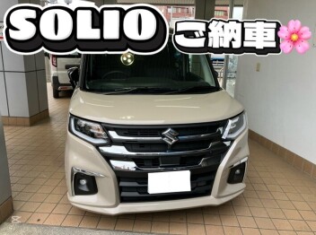 Y様のソリオご納車☆