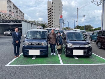 H様　ワゴンＲスマイル　ご納車おめでとうございます(^o^)／