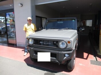 ジムニー　MT　納車式です！