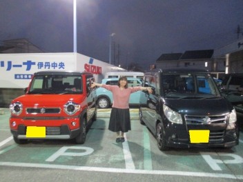 ハスラーのかわいすぎるお顔