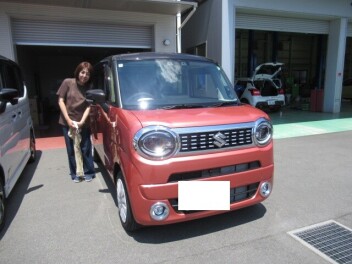 ワゴンＲスマイル　納車です！