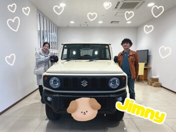 ジムニーご納車させていただきました☆