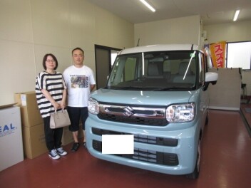 新型スペーシア　納車式です！