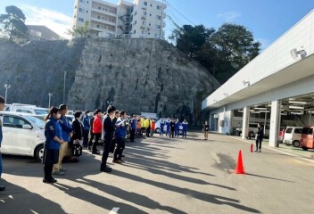 避難訓練を実施しました！