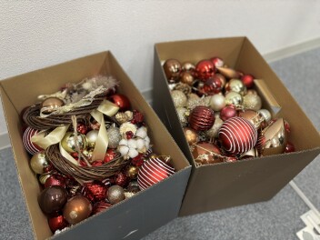 店内クリスマス装飾(^^)/