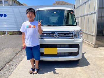スペーシアHYBRIDご納車いたしました☆