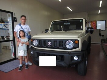 ジムニーシエラ　納車式です！！