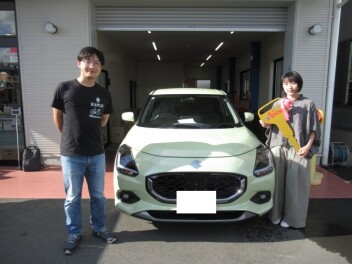 スイフト納車です。